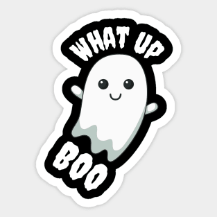 What up boo Sticker